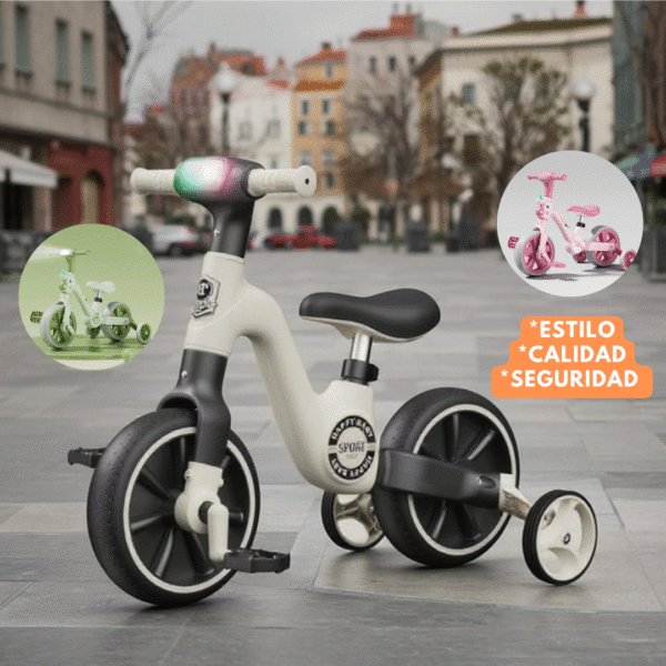 BICICLETA DE EQUILIBRIO Y TRICICLO